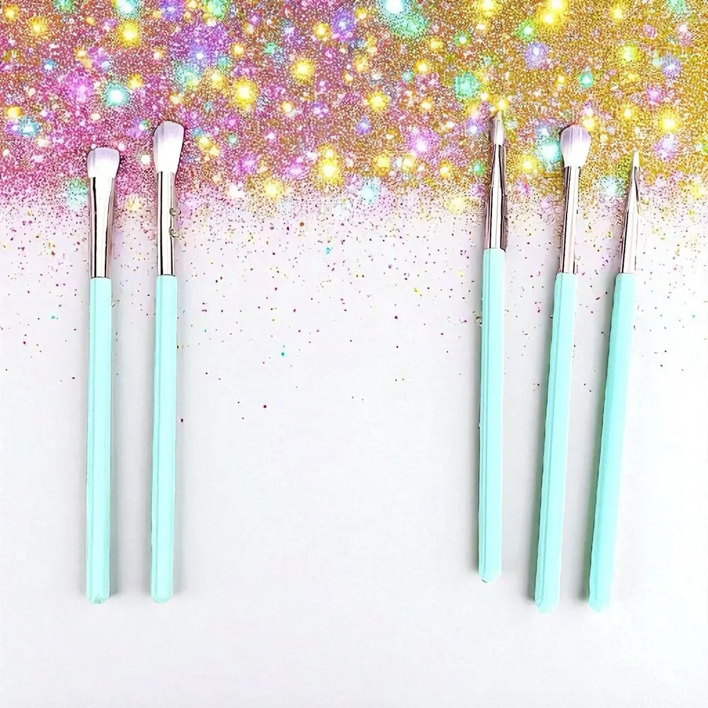 Slmissglam Stay Sparkly 5 Pcs Ombre Brush Set New MSRP $72